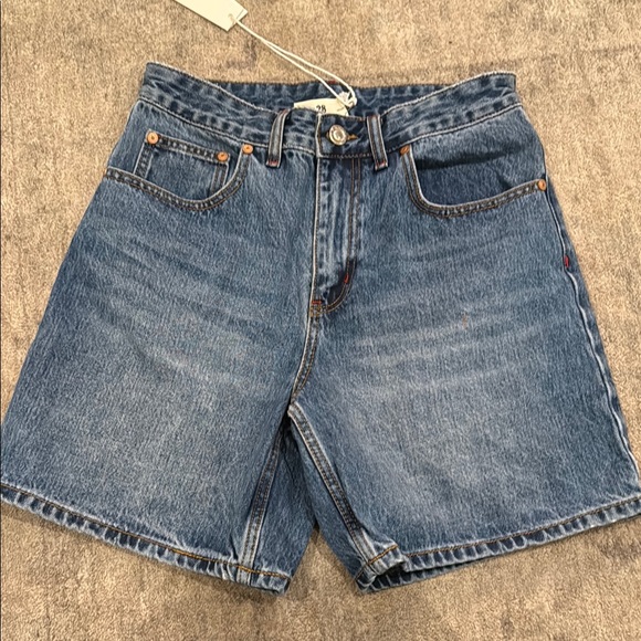 Elwood Women's Blue Jean Shorts - Picture 4 of 5